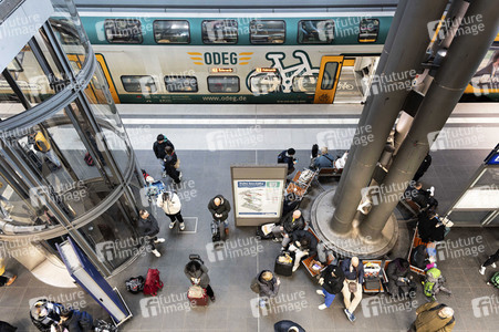 GDL Bahnstreik im Januar 2024 in Berlin