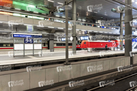 GDL Bahnstreik im Januar 2024 in Berlin