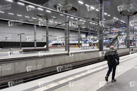 GDL Bahnstreik im Januar 2024 in Berlin