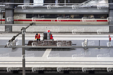 GDL Bahnstreik im Januar 2024 in Berlin