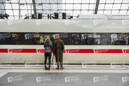 GDL Bahnstreik im Januar 2024 in Berlin