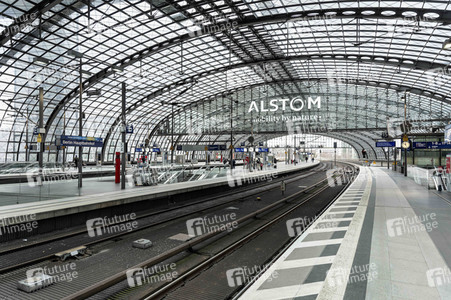 GDL Bahnstreik im Januar 2024 in Berlin