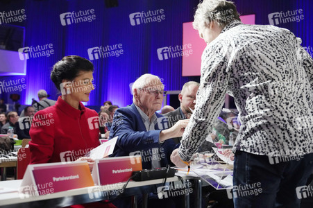 Erster Parteitag des Bündnisses Sahra Wagenknecht in Berlin