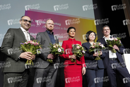 Erster Parteitag des Bündnisses Sahra Wagenknecht in Berlin