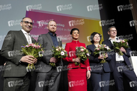 Erster Parteitag des Bündnisses Sahra Wagenknecht in Berlin