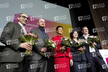 Erster Parteitag des Bündnisses Sahra Wagenknecht in Berlin