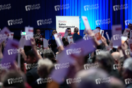 Erster Parteitag des Bündnisses Sahra Wagenknecht in Berlin