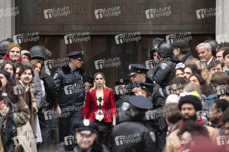 Dreharbeiten 'Joker: Folie à Deux' in New York