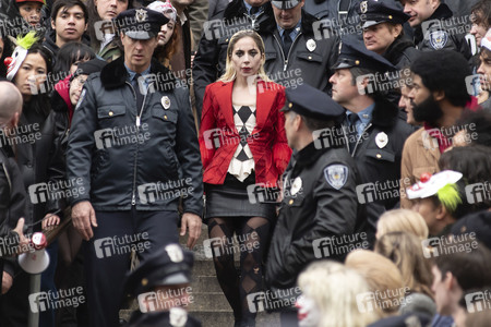 Dreharbeiten 'Joker: Folie à Deux' in New York