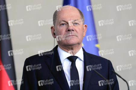 Empfang des Präsidenten der Ukraine im Kanzleramt in Berlin