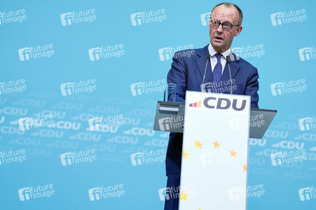 Pressekonferenz nach der Bundesvorstandssitzung der CDU in Berlin