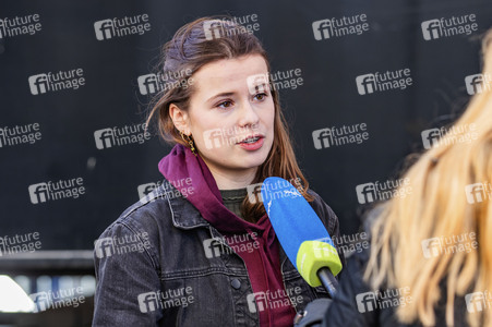 Demonstration gegen Rechts in Dresden