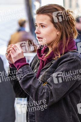 Demonstration gegen Rechts in Dresden