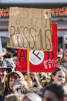 Demonstration gegen Rechts in Dresden