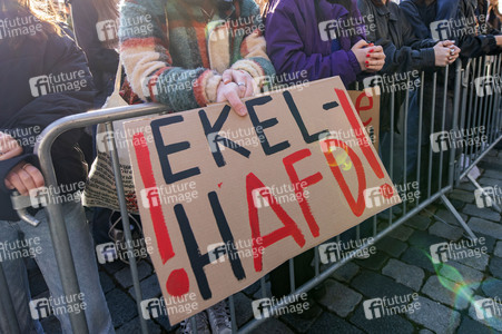 Demonstration gegen Rechts in Dresden
