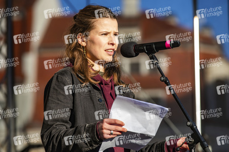 Demonstration gegen Rechts in Dresden