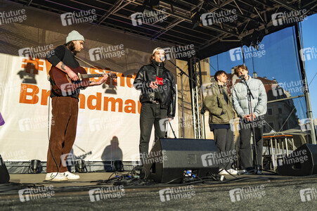 Demonstration gegen Rechts in Dresden