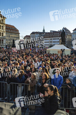 Demonstration gegen Rechts in Dresden