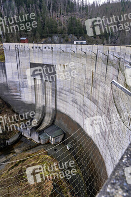 Die Okertalsperre bei Altenau