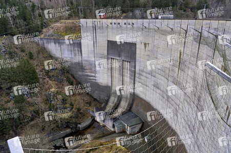 Die Okertalsperre bei Altenau