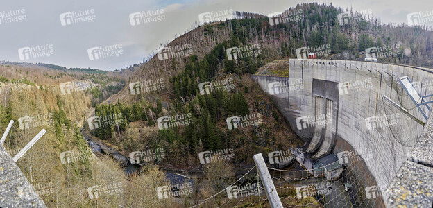 Die Okertalsperre bei Altenau