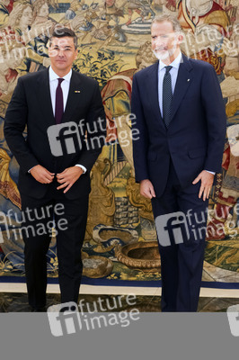 König Felipe empfängt Präsident Peña in Madrid