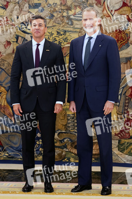 König Felipe empfängt Präsident Peña in Madrid