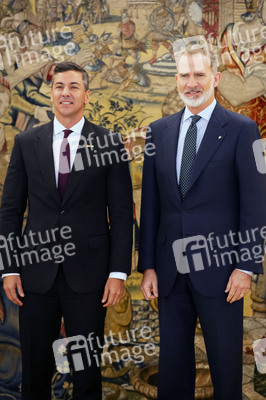 König Felipe empfängt Präsident Peña in Madrid