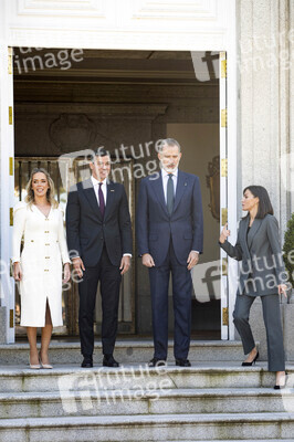 König Felipe empfängt Präsident Peña in Madrid