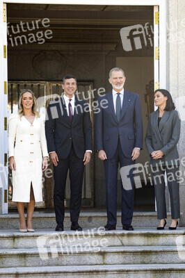 König Felipe empfängt Präsident Peña in Madrid