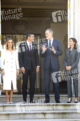 König Felipe empfängt Präsident Peña in Madrid
