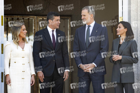 König Felipe empfängt Präsident Peña in Madrid