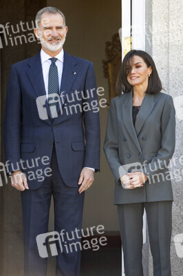 König Felipe empfängt Präsident Peña in Madrid