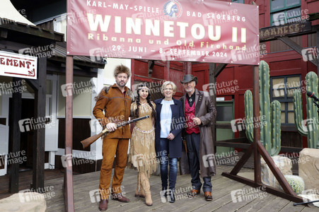 Pressetermin 'Winnetou II - Ribanna und Old Firehand' in Bad Segeberg
