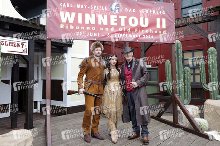 Pressetermin 'Winnetou II - Ribanna und Old Firehand' in Bad Segeberg