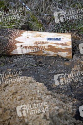 Protestcamp gegen die Erweiterungspläne des Tesla-Werks in Grünheide
