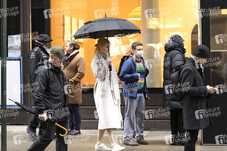 Dreharbeiten 'Babygirl' in New York