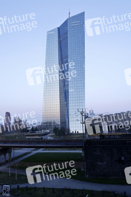 Die Europäische Zentralbank in Frankfurt