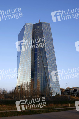 Die Europäische Zentralbank in Frankfurt