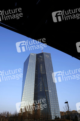 Die Europäische Zentralbank in Frankfurt
