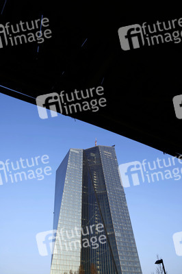 Die Europäische Zentralbank in Frankfurt