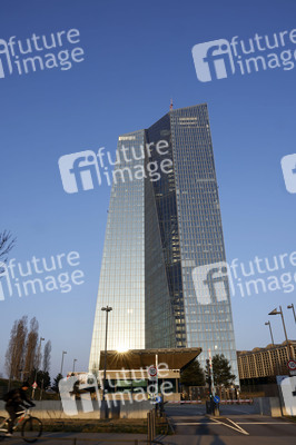 Die Europäische Zentralbank in Frankfurt