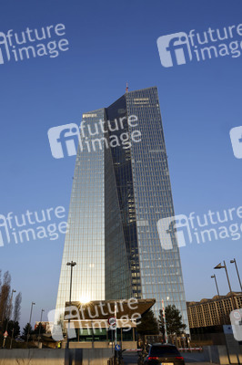 Die Europäische Zentralbank in Frankfurt