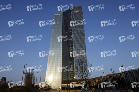 Die Europäische Zentralbank in Frankfurt