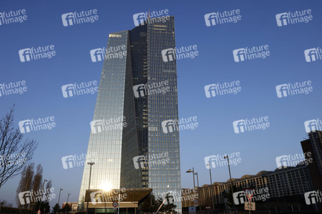 Die Europäische Zentralbank in Frankfurt