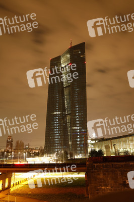Die Europäische Zentralbank in Frankfurt
