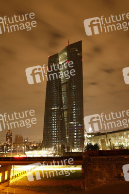 Die Europäische Zentralbank in Frankfurt