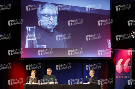 Didier Eribon und Ulrich Matthes auf der lit.Cologne 2024 in Köln