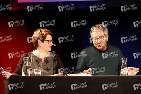 Didier Eribon und Ulrich Matthes auf der lit.Cologne 2024 in Köln