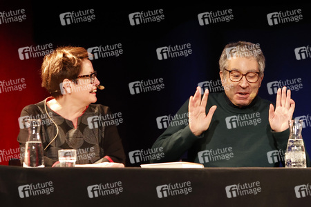 Didier Eribon und Ulrich Matthes auf der lit.Cologne 2024 in Köln